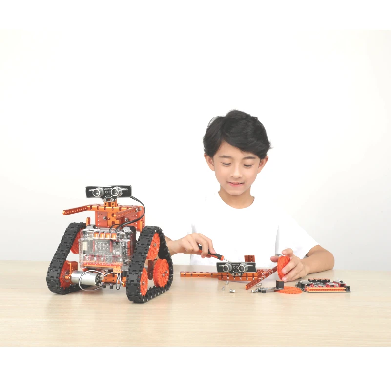 Wholesale Rc Toys Truck Diy Building Stem Robot Coding Toys For Kids Radio Control Toys
