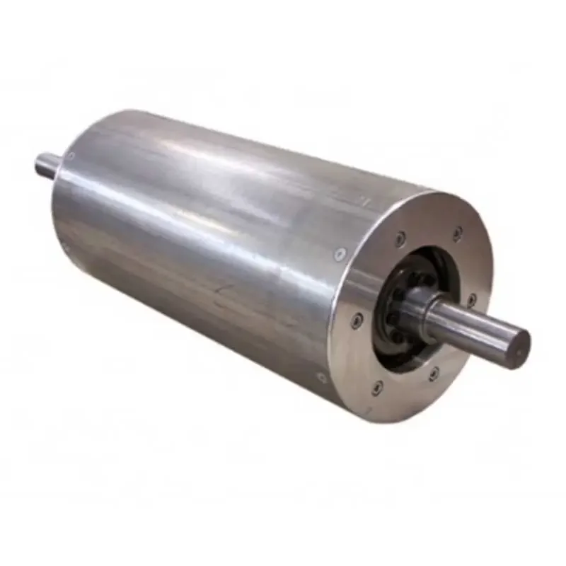 magnetic roller for conveyor belt