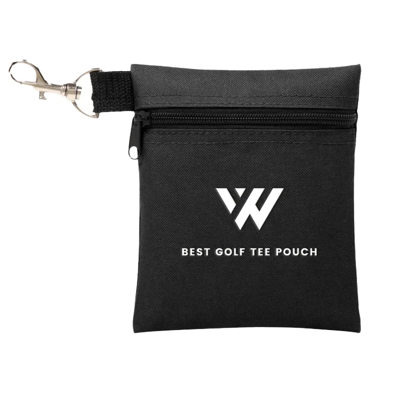 Best Golf Ball Accessories Custom Logo Professional Zipper Bag Golf Tee Pouch bag