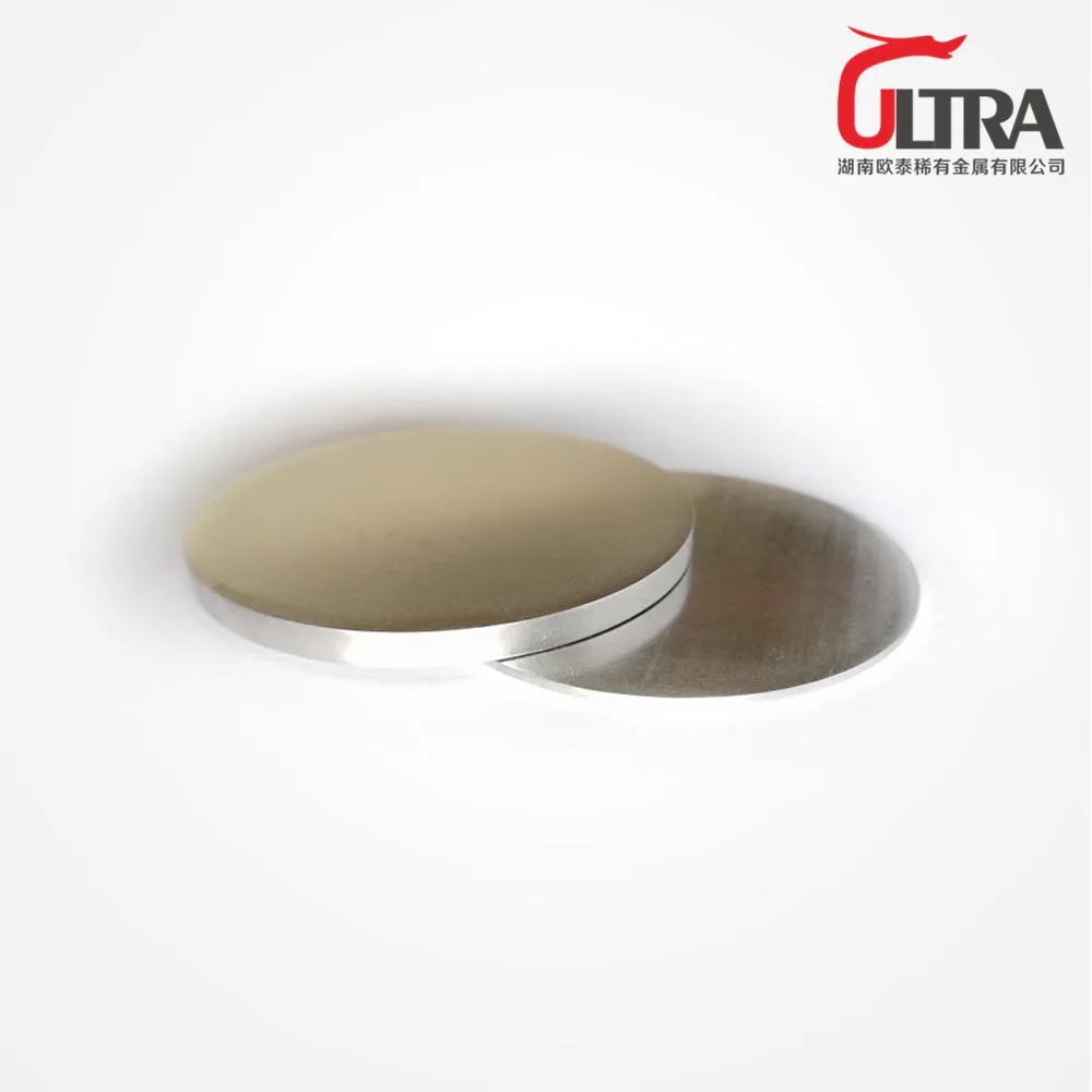 99.95% pure Ru Sputtering Target for thin film industry,Dia 50.8mm Precious metal Ruthenium target