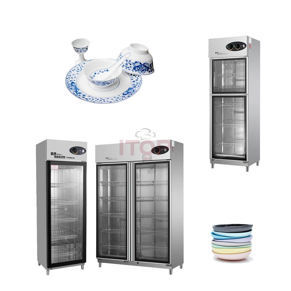 Сушилка для посуды 280L Электрический стерилизатор дезинфекционный шкаф