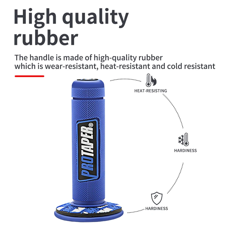 Accessories Fit for Kawasaki Yamaha Universal 22mm Handlebar Motorcycle Grips Rubber Handle Grip for Motorcycle