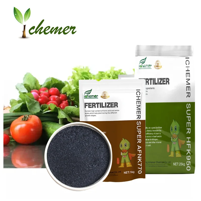 Humate-Potassium Fertilizer Factory Direct Sale Humic Acid Organic