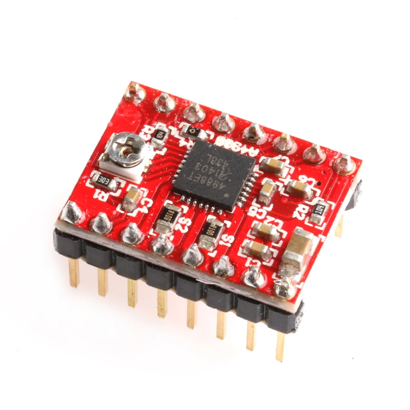 Factory Outlet High-grade Original Chip with Retail Package Red A4988 Stepper Motor Driver for 3D Printer