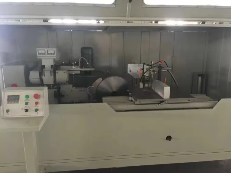 Aluminum Curtain Wall Notching Saw Japan Aluminum Profile Cutting Machinery Saw Press Cutting Machine Aluminum Hot Product
