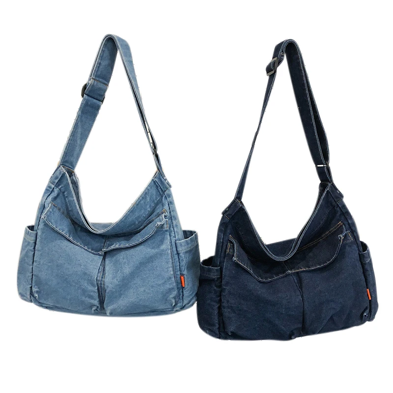 Good Satisfied Reviews Alibaba Online Shopping Store Cross Body Denim Shoulder Jean Crossbody Bag