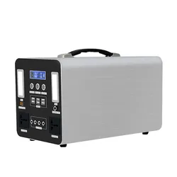 Portable Lithium Power Bank Supplies Lifepo4 Battery Portable Solar Generator Portable Power Station 1008Wh For Outdoor Camping