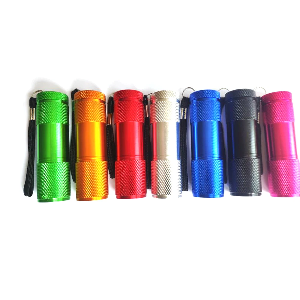 Hanyinails 12W UV Mini Nail Lamp Wireless Plastic Flashlight Torch for Gel Polish Application