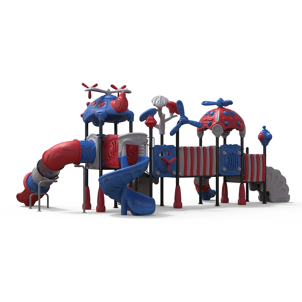 children outdoor playground equipment school climbing area slides swing set  for kids