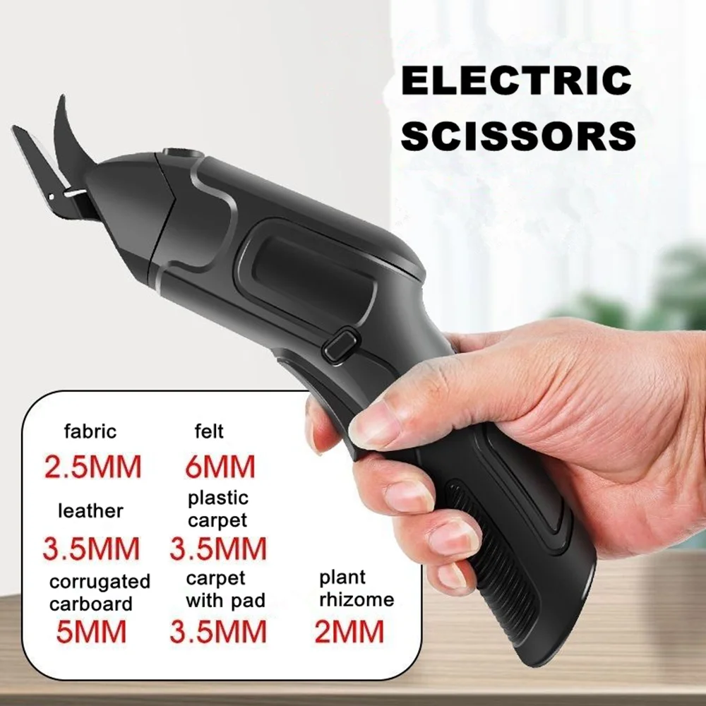 Electric Cable Scissors Cordless Fabric Scissor Tufting Electric Cutter for cutting fabric