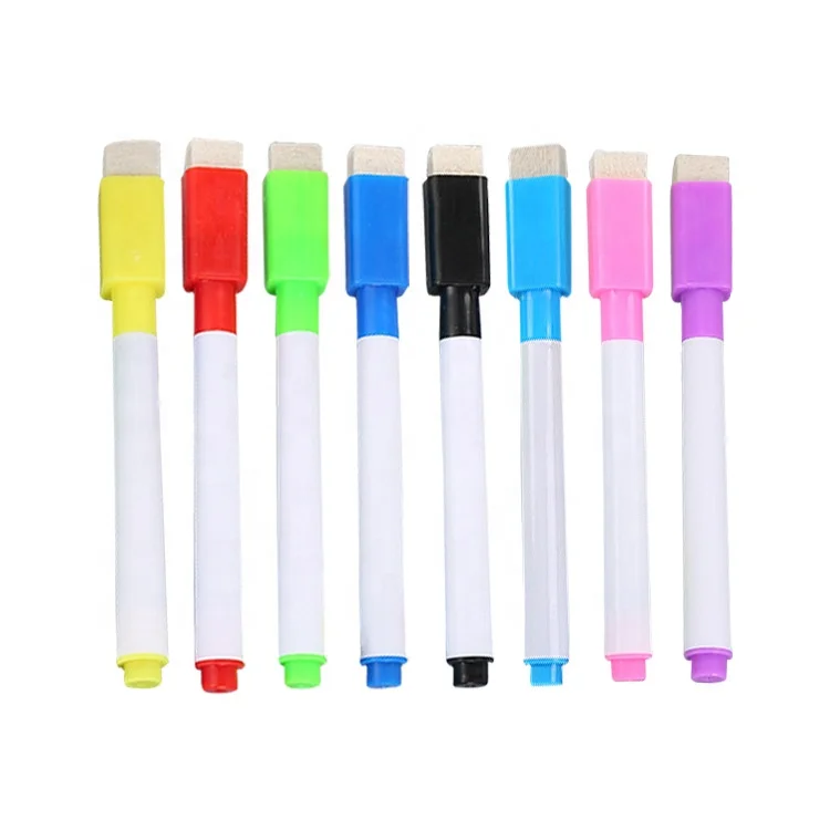 Kids Dry Erase Board Pen Whiteboard Marker with Eraser
