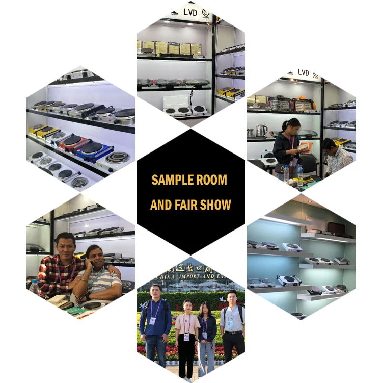 Hot selling induction electric hot stove electric heating single burner hot plate coil VDE plug for electric cooking stove