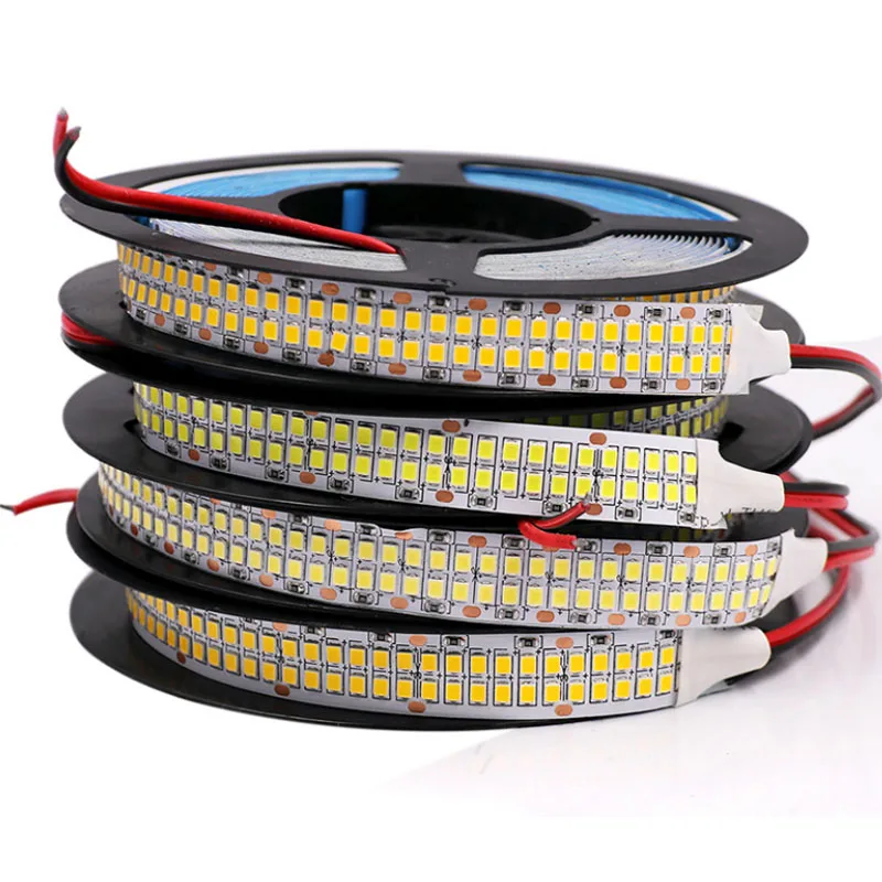 12v led strip light for wardrobe double row 480leds dimmable led strip