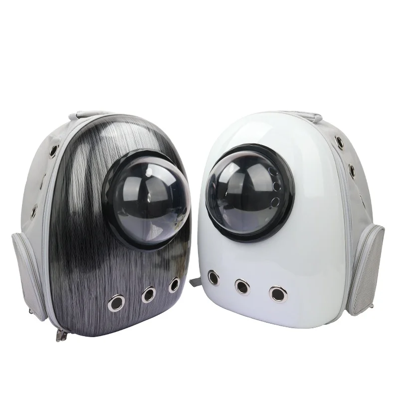 Outdoor travel puppy carry backpack portable breathable cat carrier bag for pet