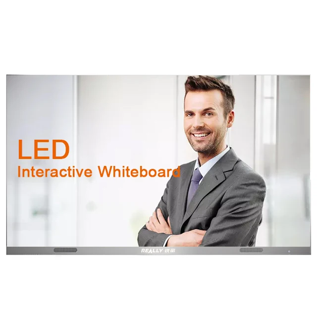 China Supplier Wholesale 4K LCD All In One Portable Smart Board Classroom Digital Interactive Whiteboard