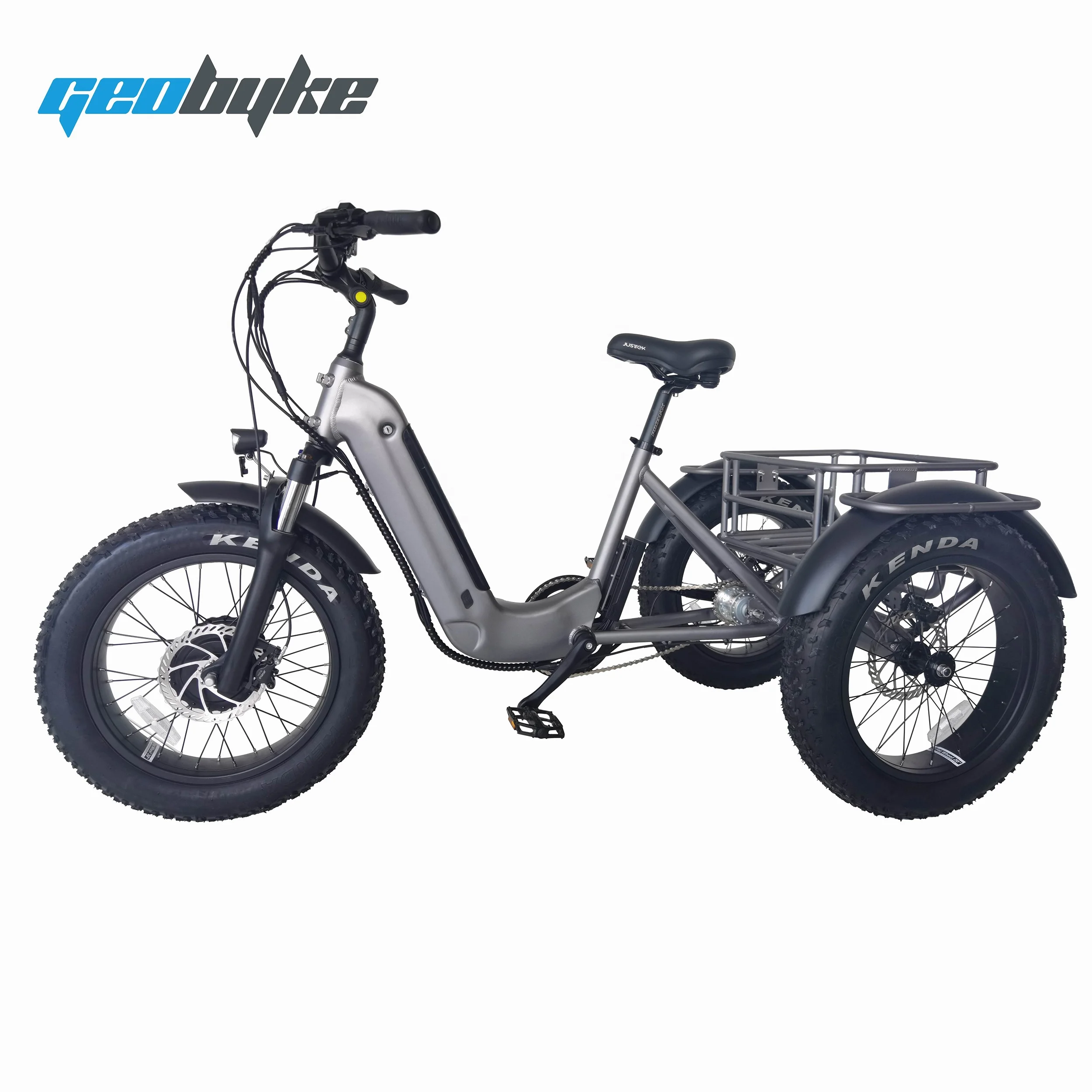 48V 500W/750W Fat Tire 3 Wheel Electric Bicycle Cargo Electric Tricycles