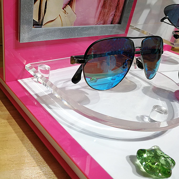Custom Acrylic Display Stand Countertop Lucite Glasses Frame Sunglasses