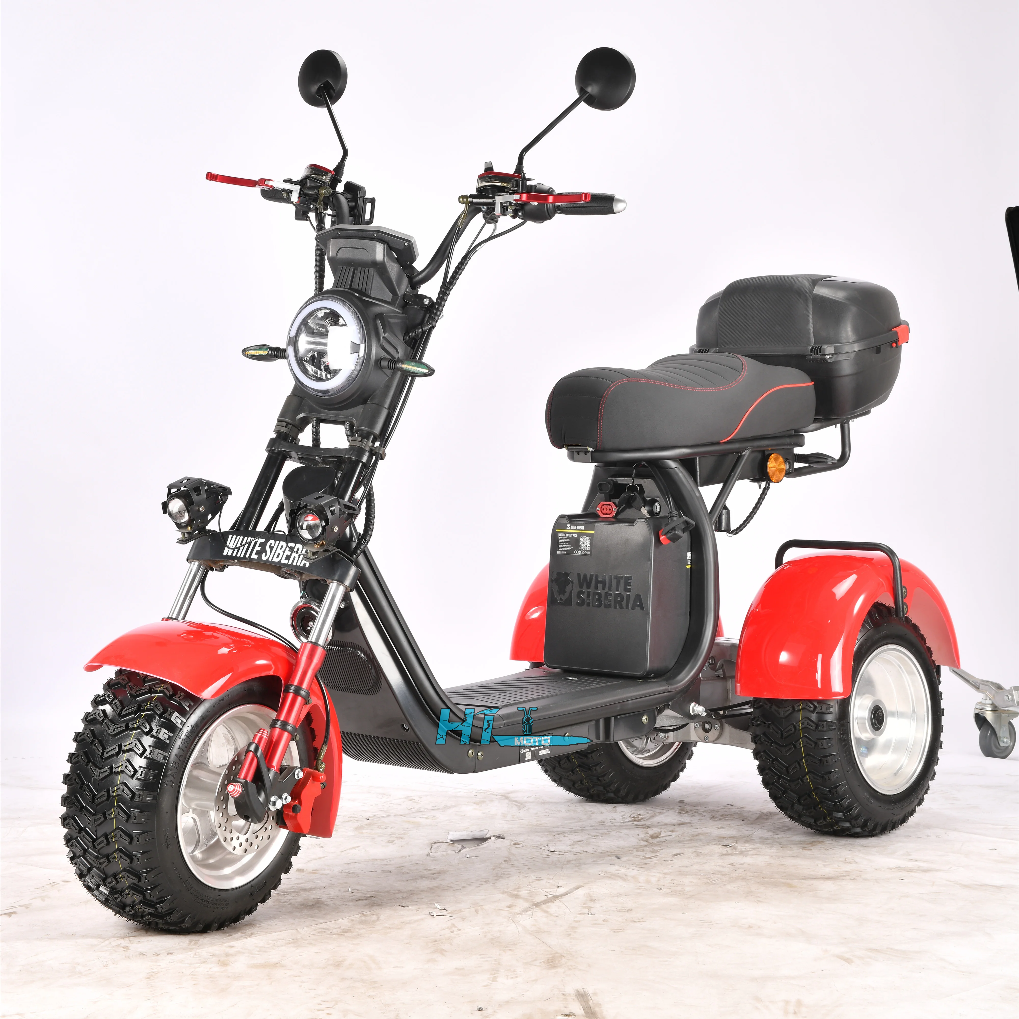 Scooter Citycoco 60v motorcycle 3000w electric 3 wheel scooter