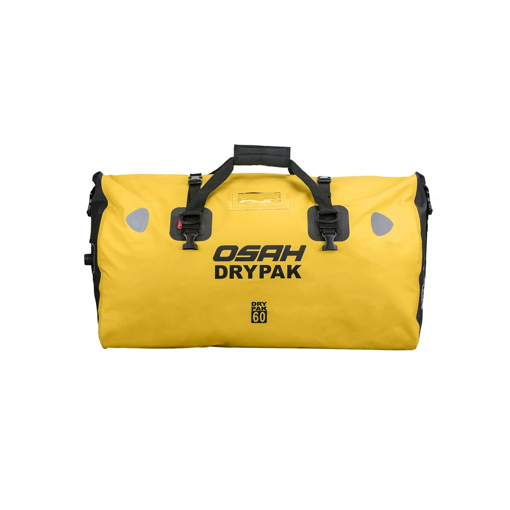 Высококачественная бесшовная Водонепроницаемая большая спортивная сумка из ПВХ 60 л для мотоцикла