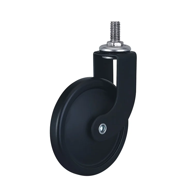 75mm load 18kgs flat decorative furniture casters wheels