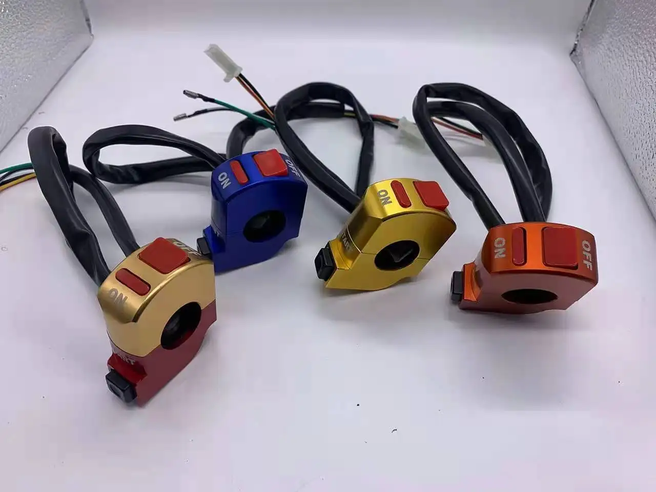 Wholesale high-quality motorcycle accessories ignition start-off switch handle switch assembly