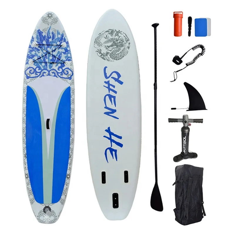 China manufacturers drop stitch pvc surfboard sup windsurf inflatable paddle board longboard surfboard