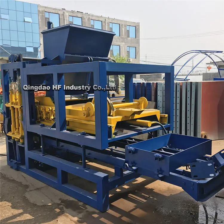 QT4-16 Fully Automatic Small Cement Brick Making Machine Construction Hollow Block Machine Factory Price