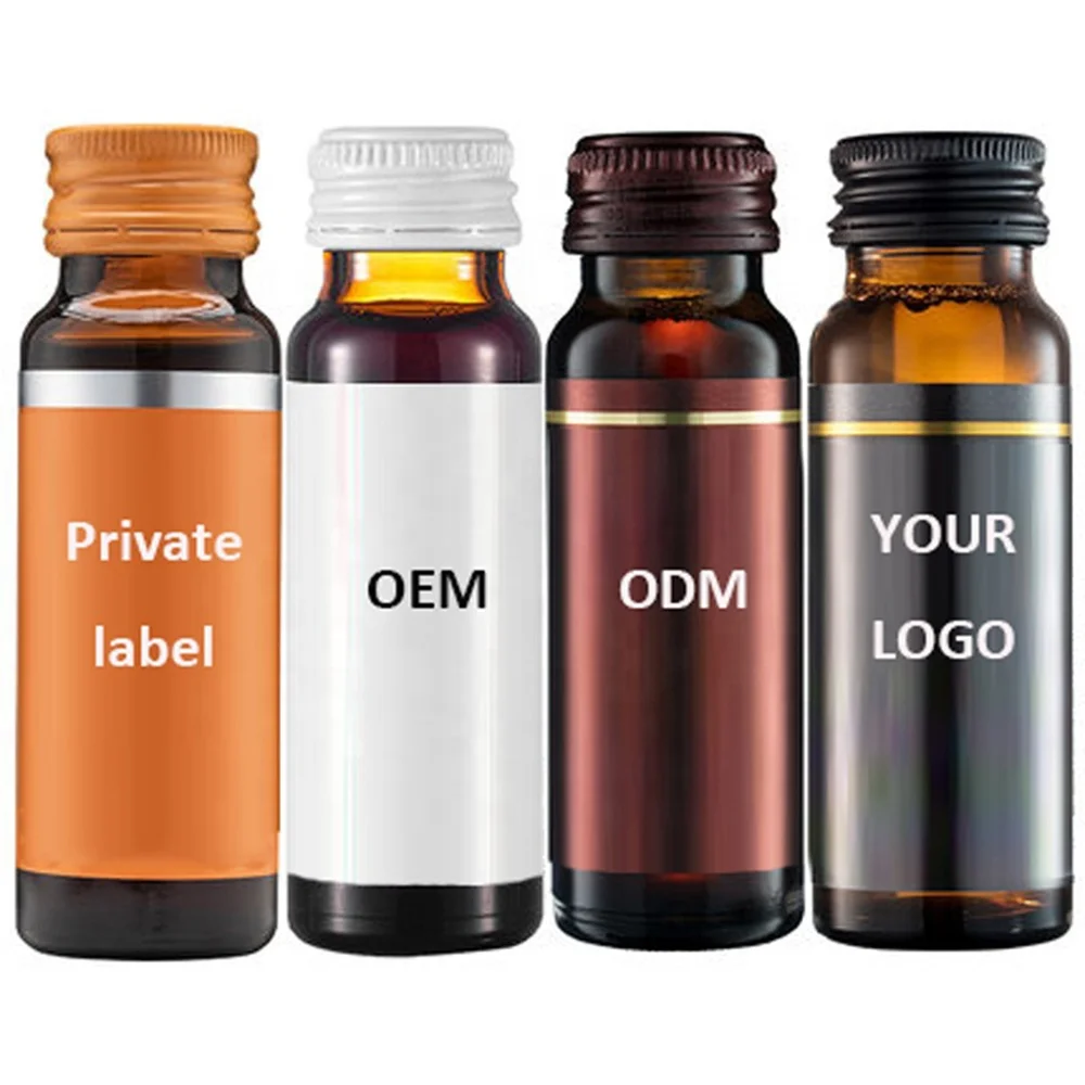 OEM/ODM energy support ginseng extract oral liquid Drink Vegan Pectin Energy oral liquid drink