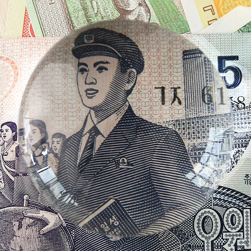 Wholesale All Optical Acrylic 4x Tabletop Circular Paperweight Magnifying Glass