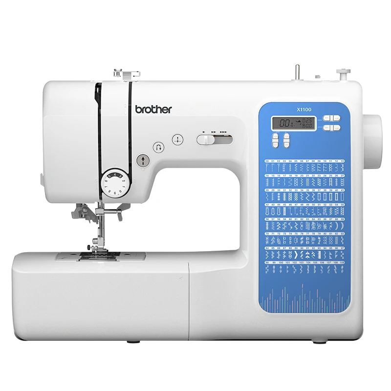 Brother x1100 export products portable sewing machine mini electric household crafting mending overlock 12 stitches