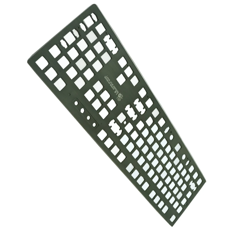 Hardware Sheet Metal Stamping Parts Aluminum Alloy Oil Plating Oxidization Computer Keyboard Hardware Spare Parts OEM