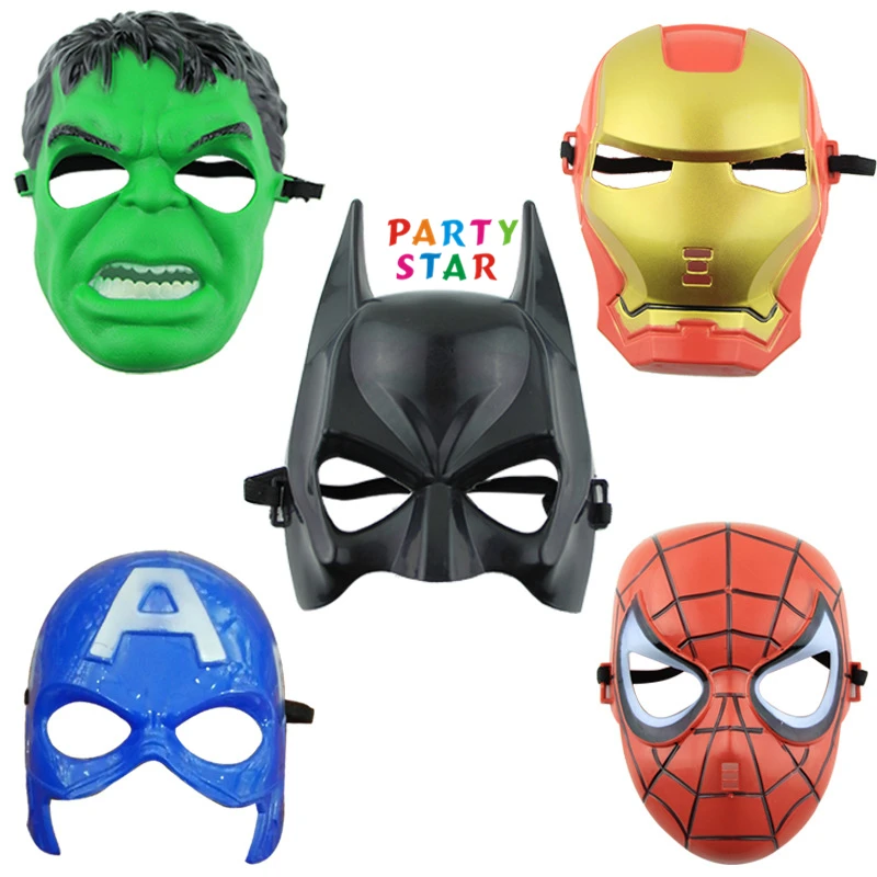Various Style Halloween Party Captain America Hulk Iron Man Custom Prom Performance Hero Mask