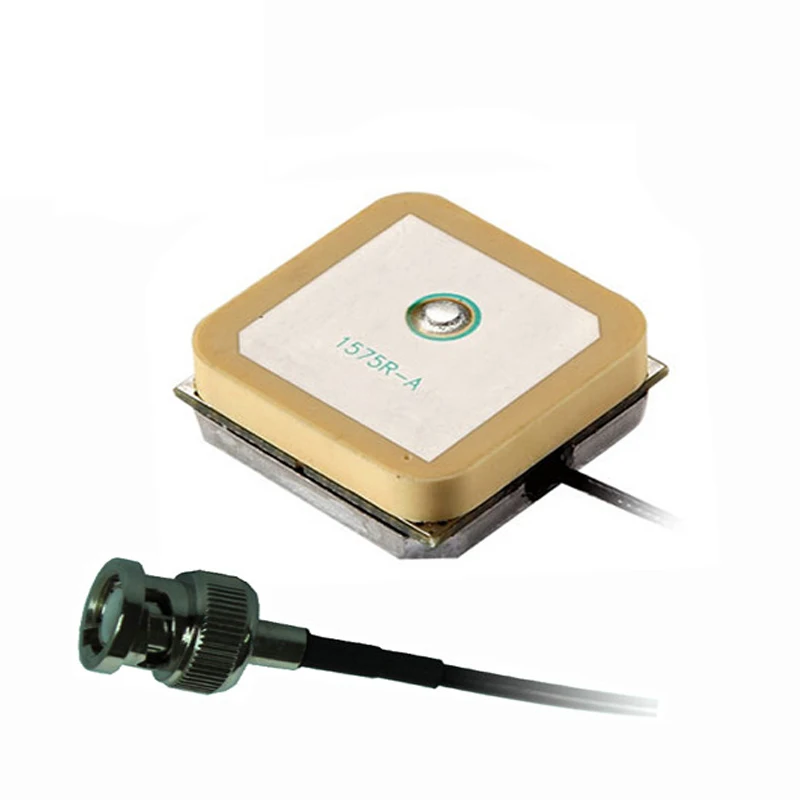 internal mini ceramic gps antenna with sma- female connector for Real-Time Car GPS Tracker