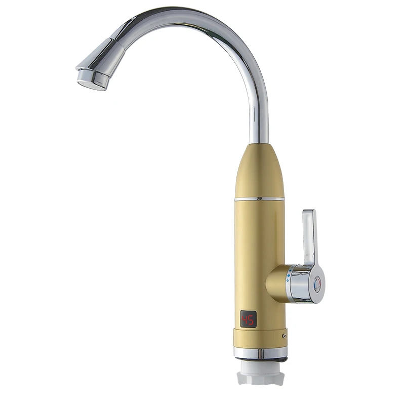 
New Style Instant Water Heater Faucet Stainless Steel Heating Tube Sink Faucet For Sale 