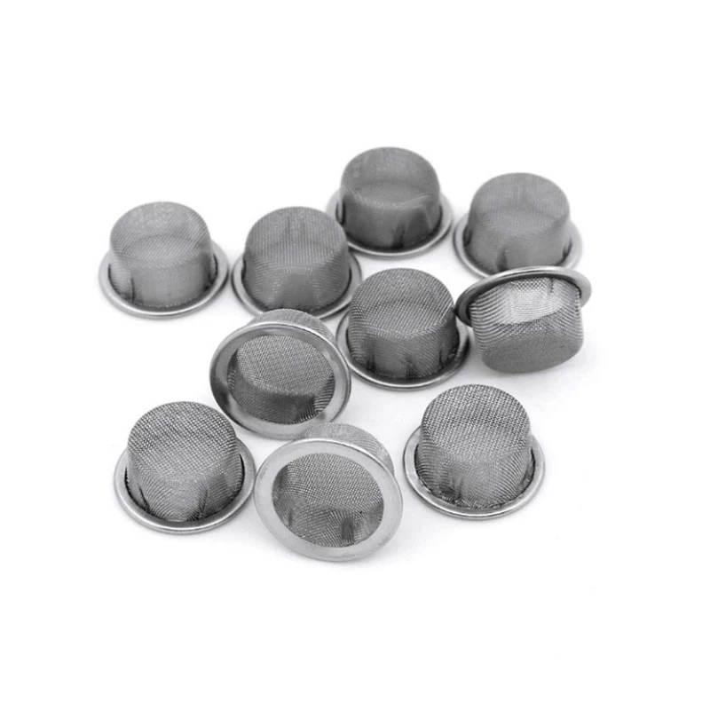 Cheap Stainless Steel Brass Wire Stamping Filter Mesh / Filter Cap / Filter Basket