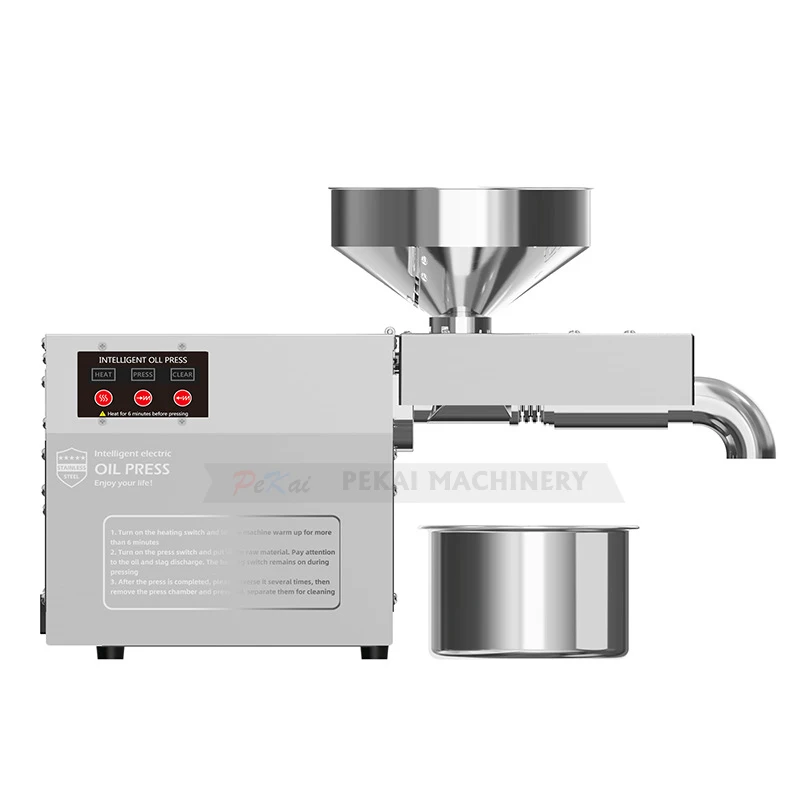 Stainless Steel Oil Press Machine Automatic Intelligent Oil Press Extraction Machine