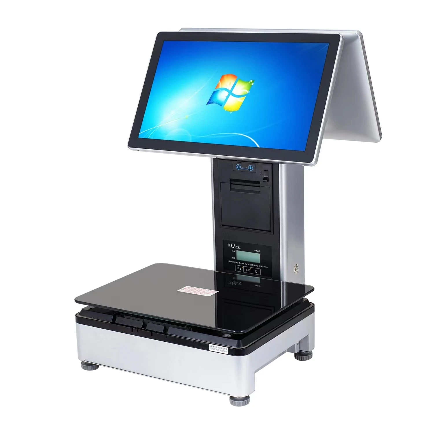 2023 Digital Label Printing Scale Cash Register Scale Barcode Scale with LED Display