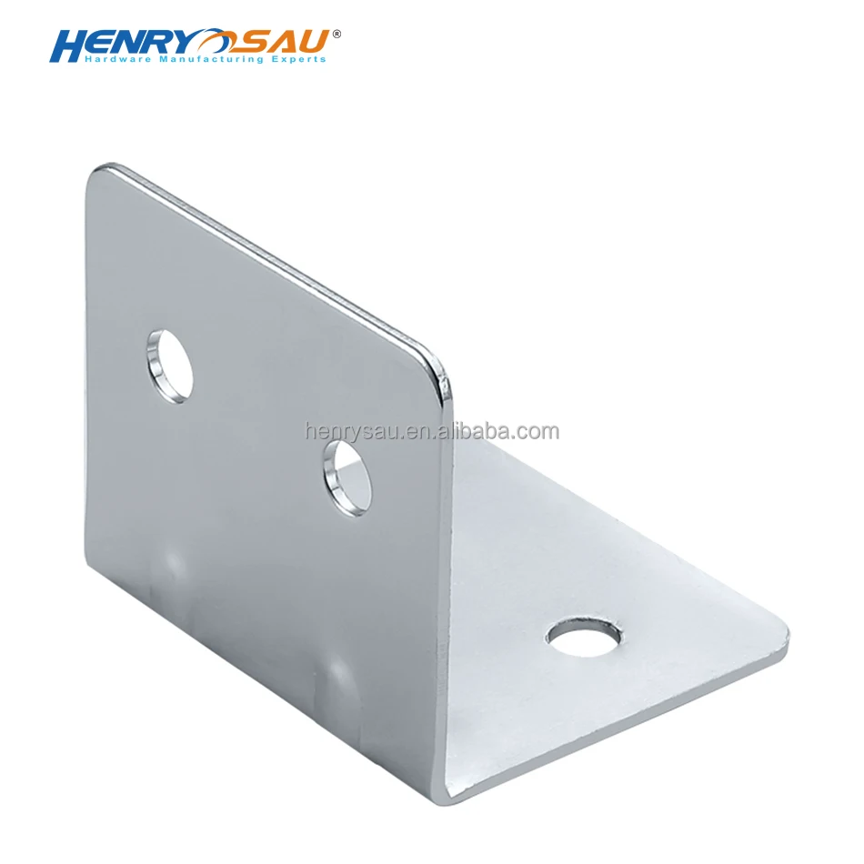 decorative chrome plated steel corner bracket corner brace for flight case connecting bracket iron case corner protector
