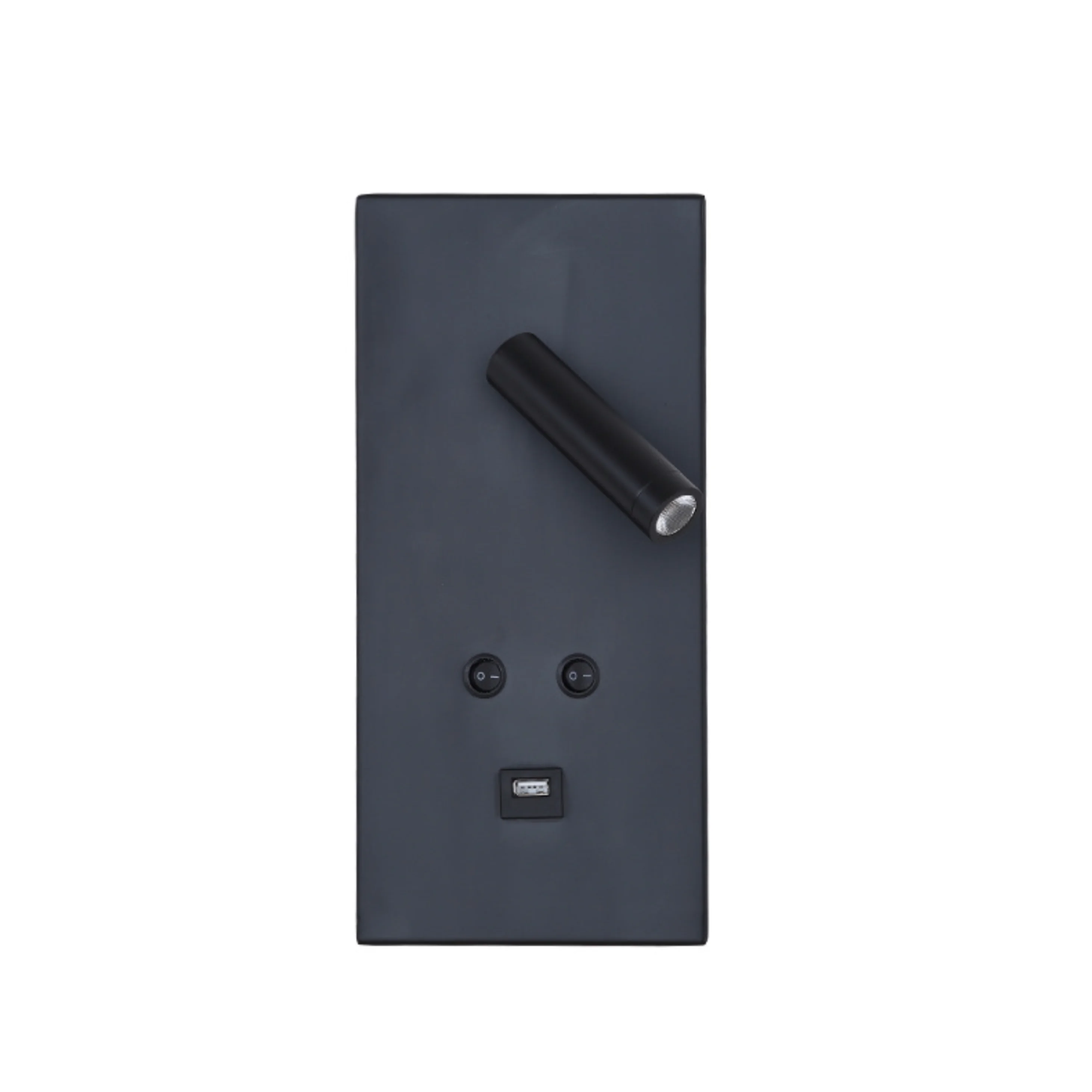 Wall Lamp Hotel Headboard LED Reading Wall Light Modern Painting Copper with USB Socket RD-L0002 Hotel Designer Favourite Choice