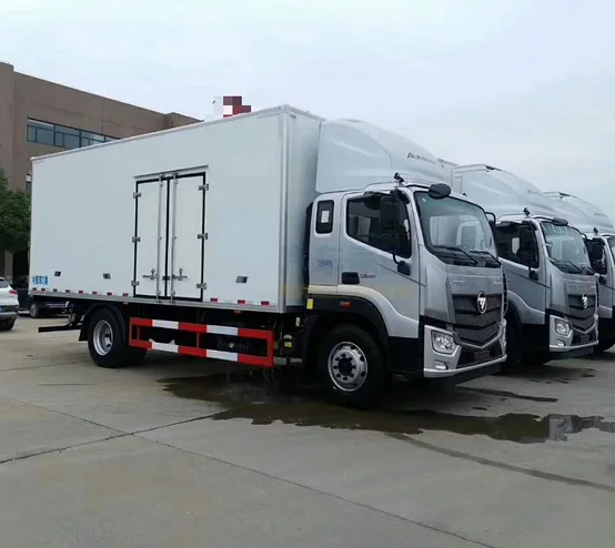 РЕФРИЖЕРАТОРНЫЙ грузовик с двигателем Cummins ISF4.5S5185, 150-лошадиных сил, 10 тонн foton