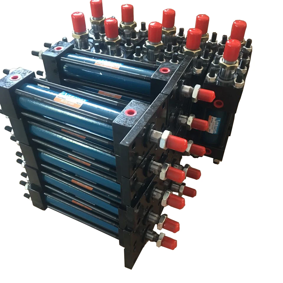Shenzhen Tail truck oil cylinder hot sale manufacturer hydraulic engineering lifting platform of circular hydraulic cylinder