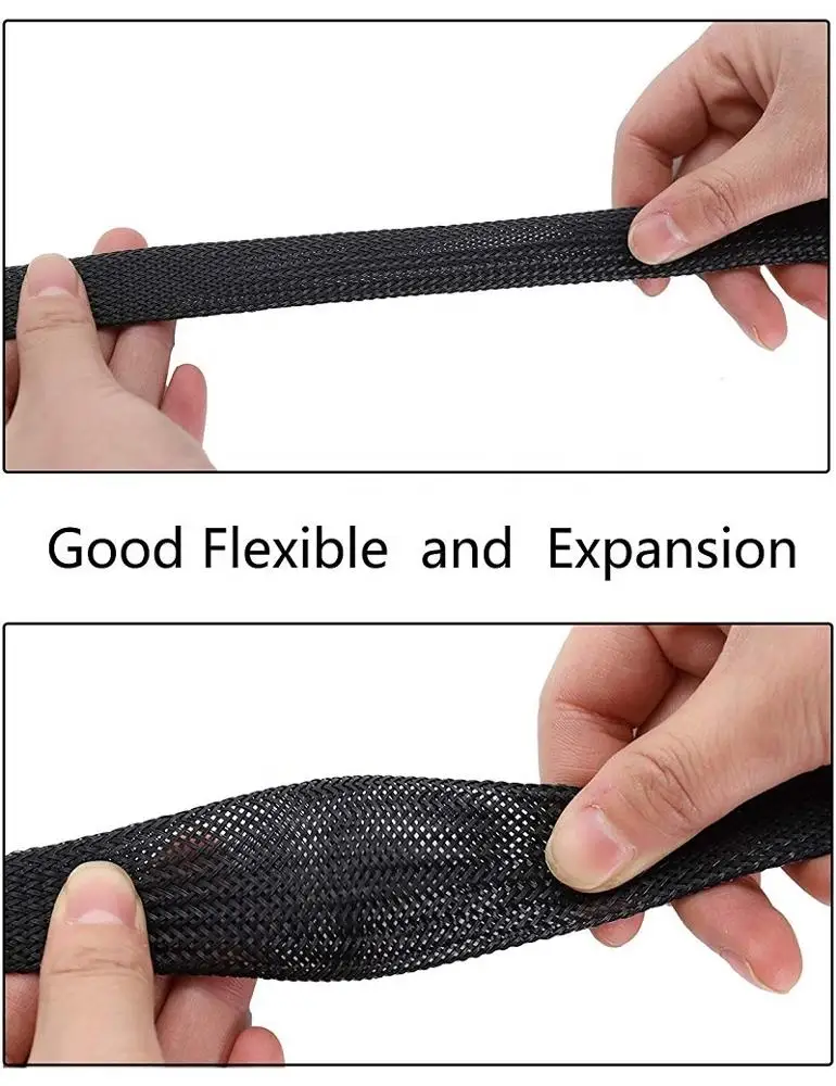 Hampoolgroup Good Reputation PET Expandable Braided Sleeving