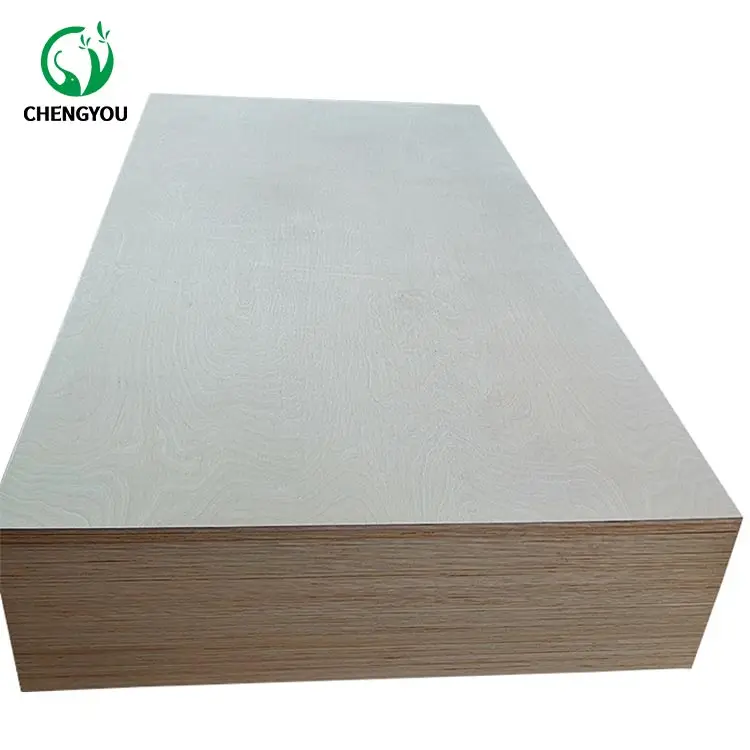 First-Class Grade 21mm Natural Birch Plywood Baltic Plywood Birch Core