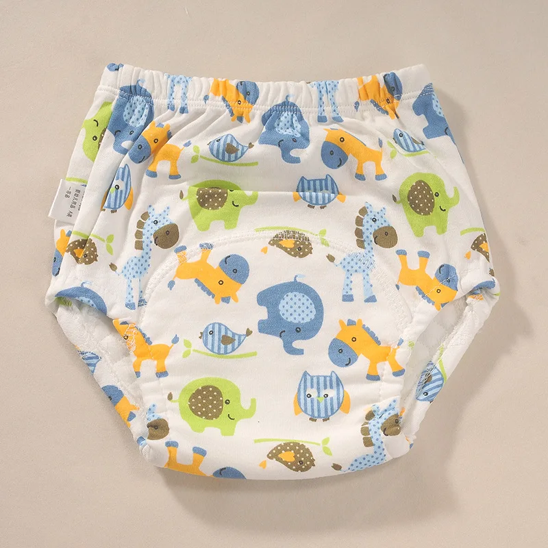 New Infant Breathable Training Pants Baby Toddler Pants Six Layers Cloth Diapers for Babies