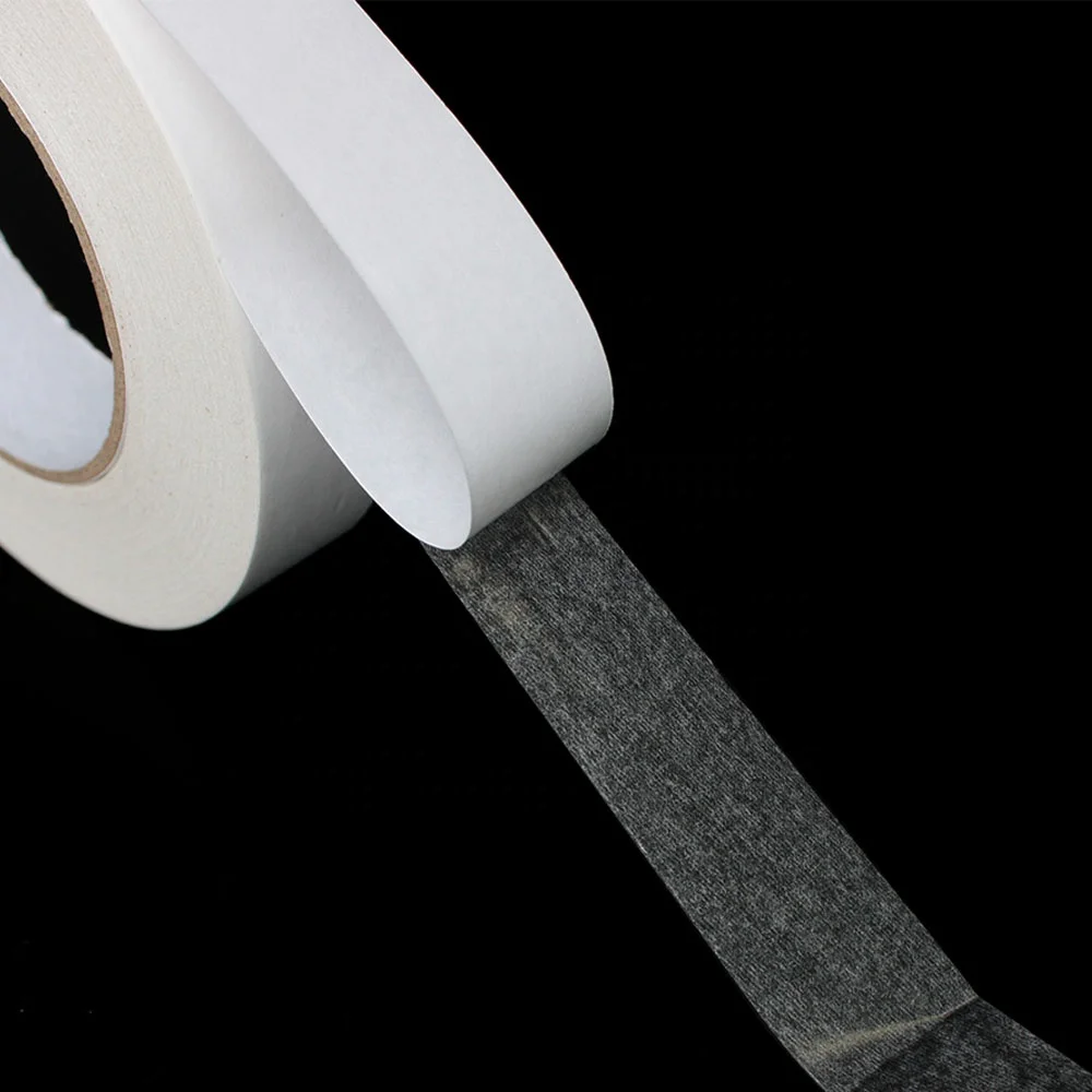 4- Recyclable High Viscosity Envelope Nonwoven Paper Base Double Sided Coated Hot Melt Oil Solvent Glue Tissue Adhesive Tape