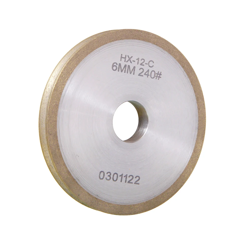 Glass PE FA Edging Polishing Wheels, Metal Bonded Diamond Edge Grinding Wheel For Glass
