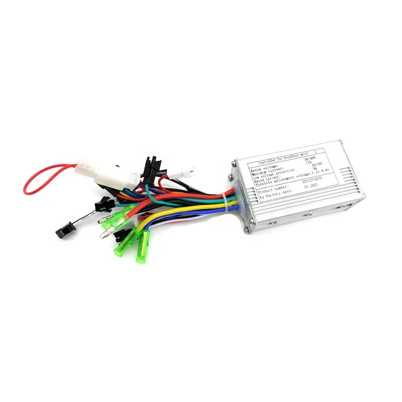 Электрический велосипед контроллер 24V/36V/48V 150W-350W для детали электровелосипеда бесщеточный моторный самокат Conversion