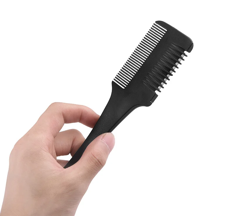 Multi-purpose Salon Hairdressing Universal Double Side Thinning Trimmer Hair Clipper With Stainless Steel Blade