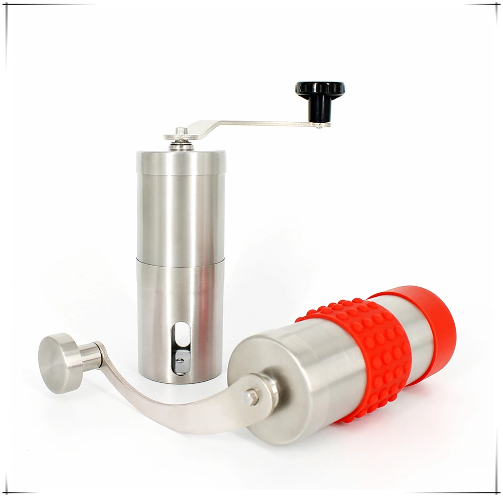 Mini Size Manual Portable Compact Coffee Grinder/ Hot Sale/ Burr/ Stainless Steel Coffee Mill