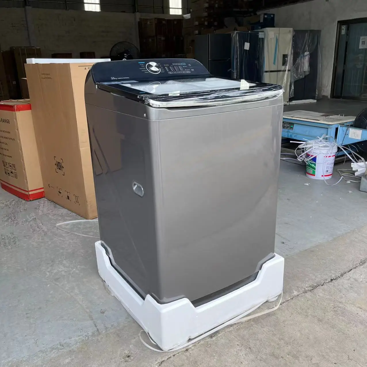 commercial industry household fully automatic English version large capacity 25KG kg top load washing machine